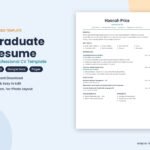 Graduate resume template – Word CV