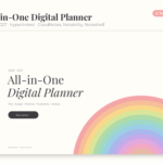 All-in-One Digital Planner 2026–2027
