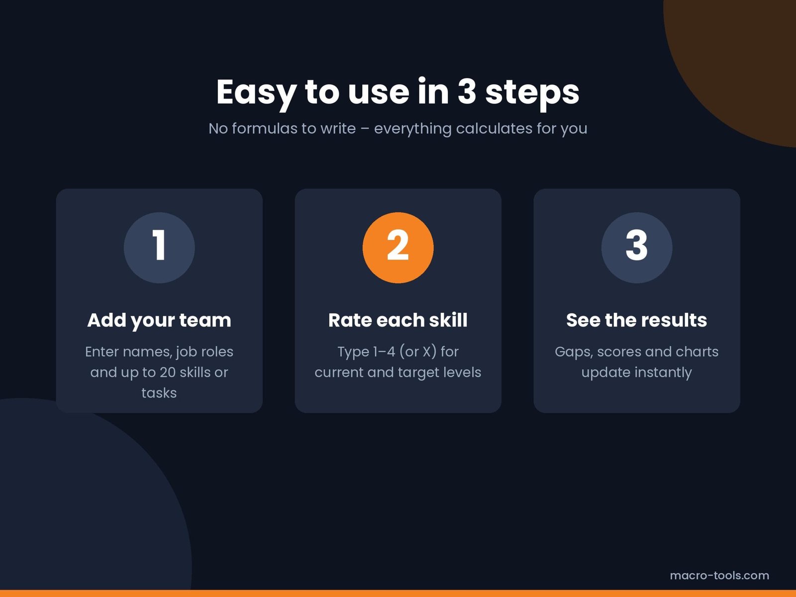 Skills Matrix Excel Template – Dark Edition (Training Tracker & Dashboard) - Image 6