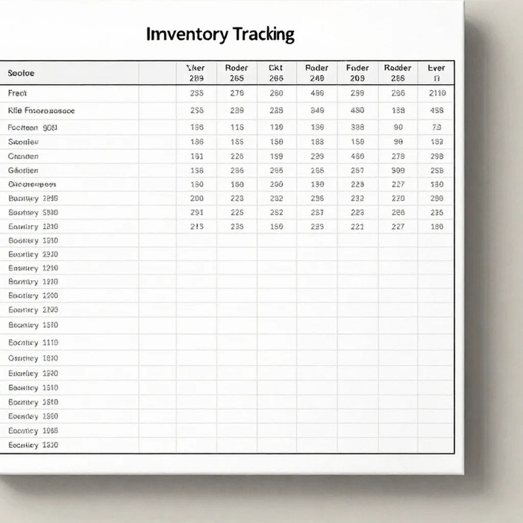 Stock Level Tracker