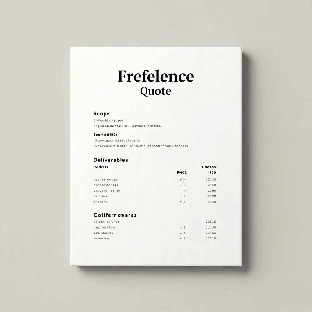 Freelance Quote Kit